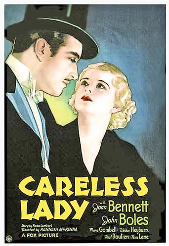  Careless Lady Poster
