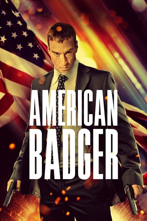 American Badger Poster