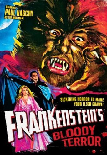  Frankenstein's Bloody Terror Poster