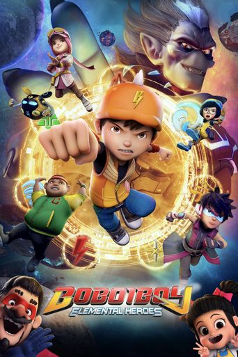  BoBoiBoy Elemental Heroes Poster
