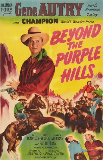  Beyond the Purple Hills Poster
