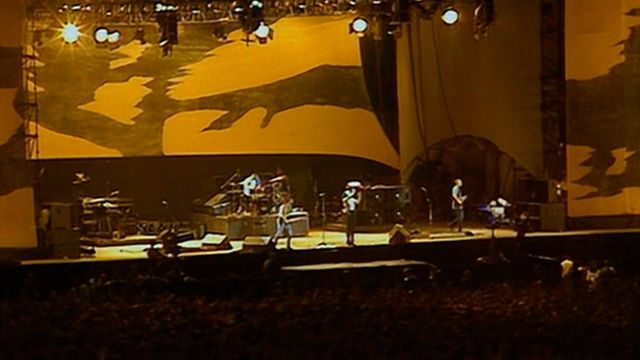 U2 Live from Paris Backdrop