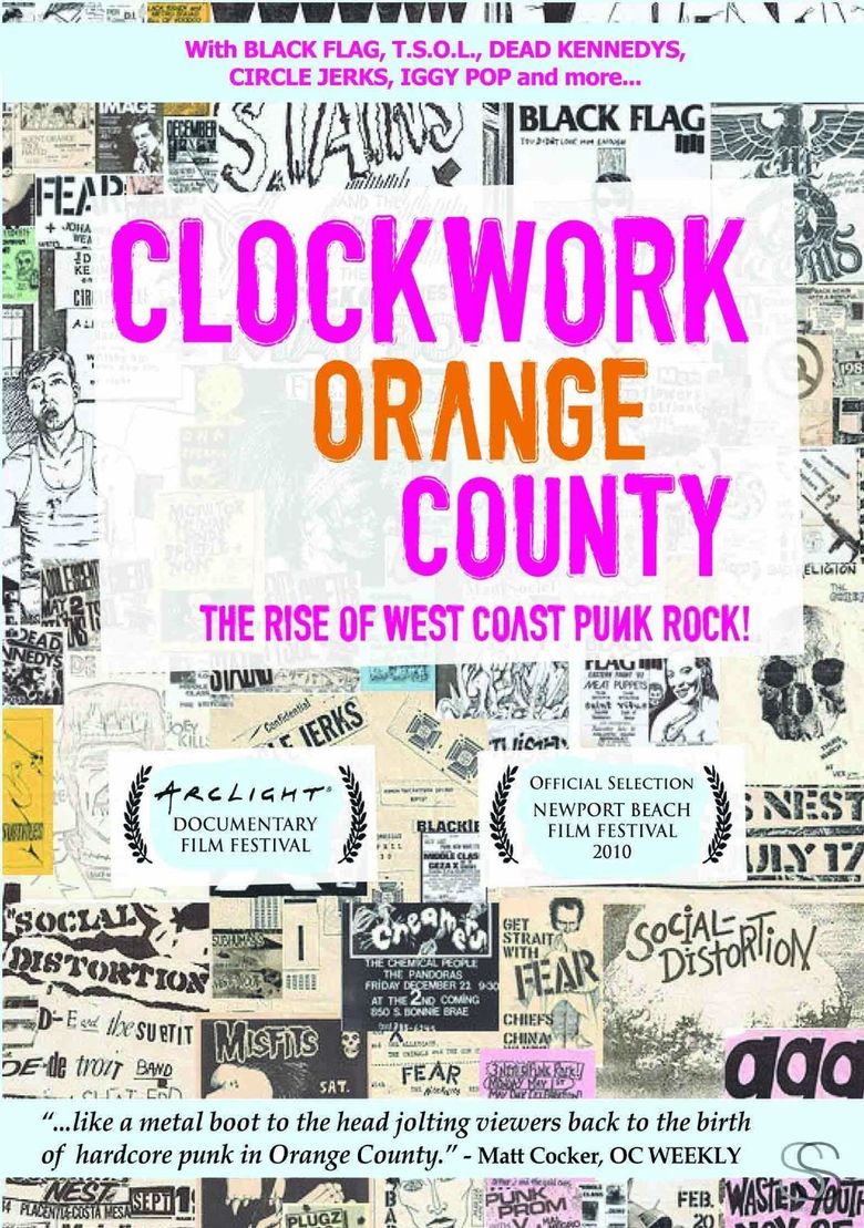 Clockwork Orange County Poster