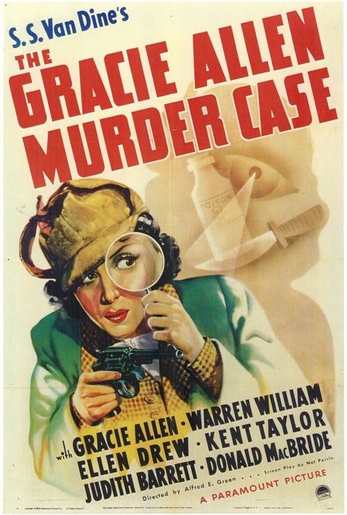 The Gracie Allen Murder Case Poster