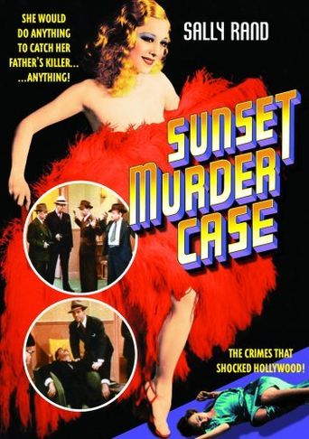  Sunset Murder Case Poster
