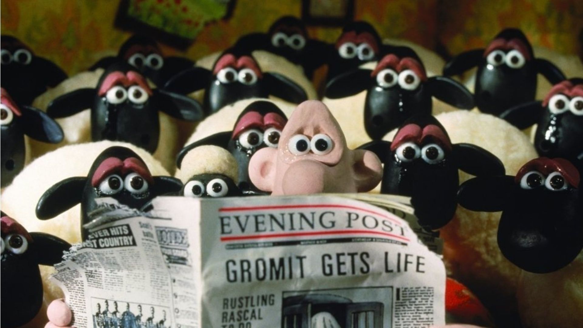 The Incredible Adventures of Wallace & Gromit Backdrop