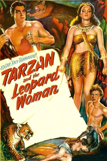  Tarzan and the Leopard Woman Poster