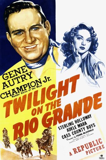  Twilight on the Rio Grande Poster