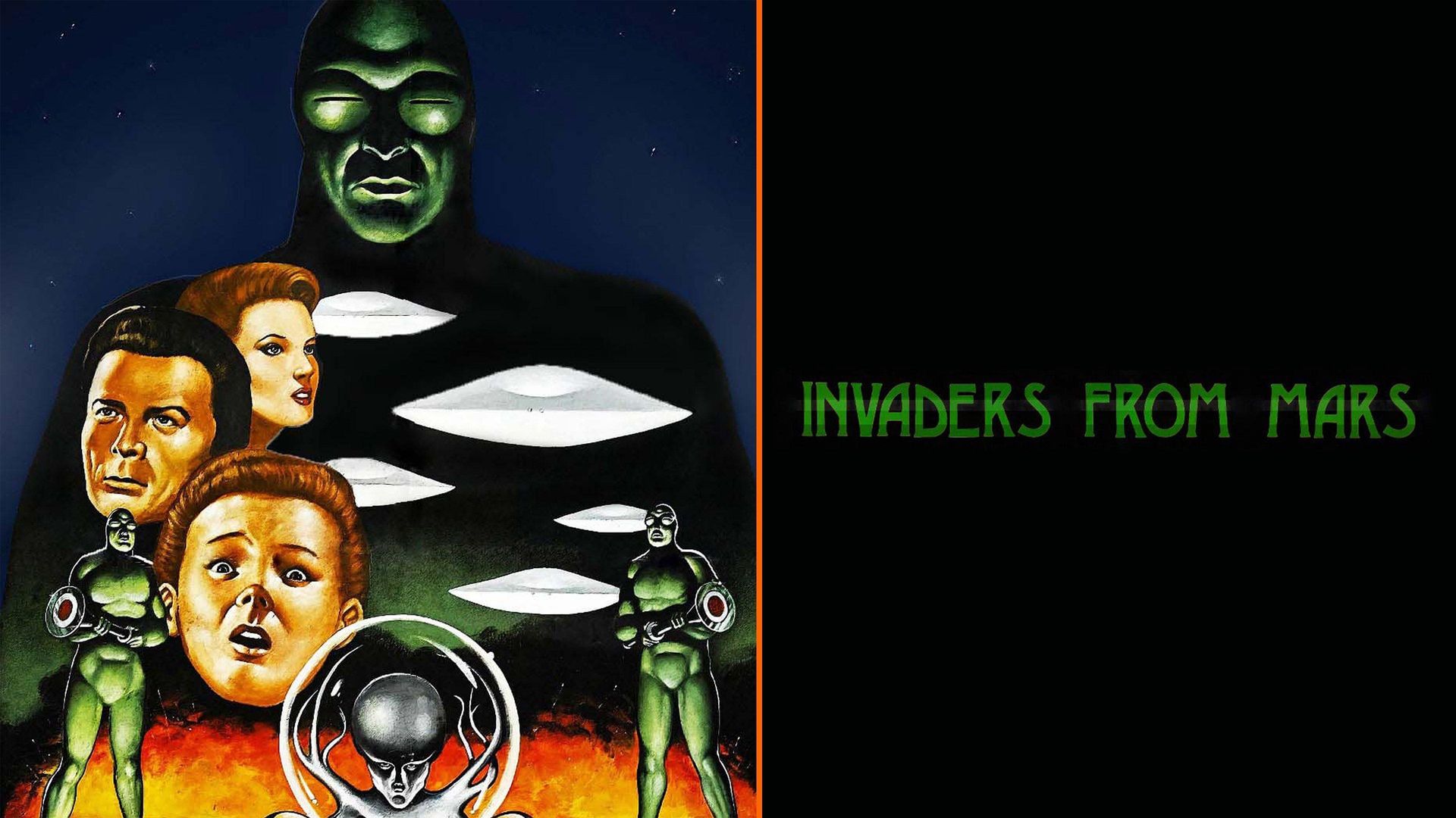 Invaders from Mars Backdrop