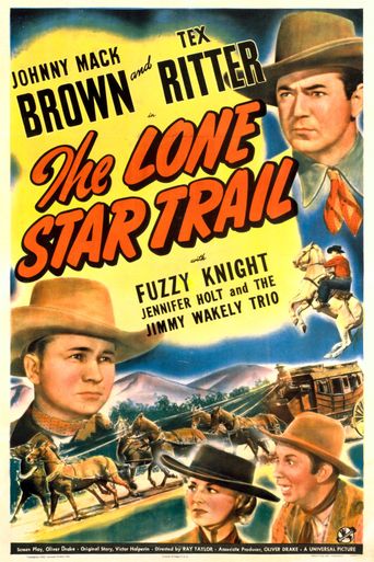  The Lone Star Trail Poster