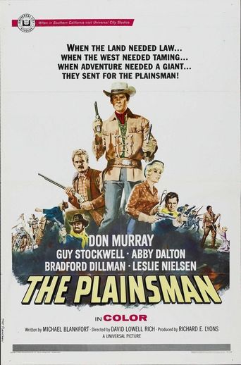  The Plainsman Poster