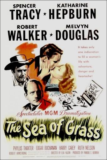  The Sea of Grass Poster