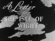  A Letter from the Isle of Wight Poster