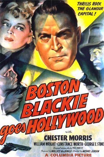  Boston Blackie Goes Hollywood Poster