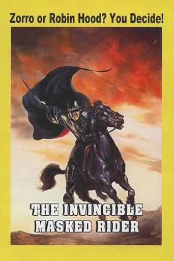  The Invincible Masked Rider Poster