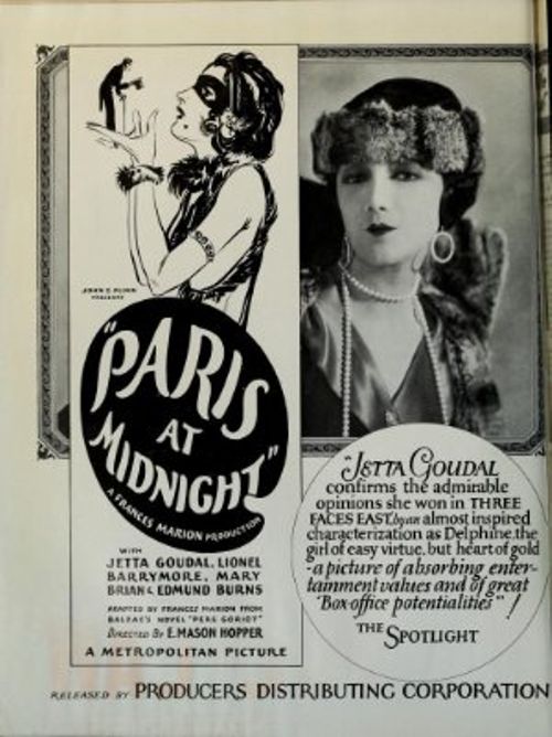 Paris at Midnight Poster