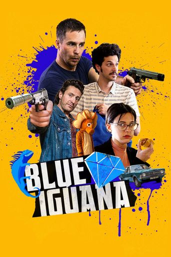  Blue Iguana Poster