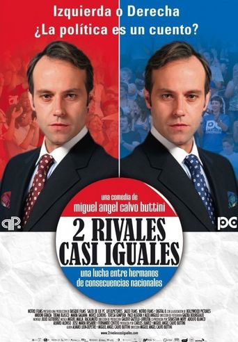  Dos rivales casi iguales Poster