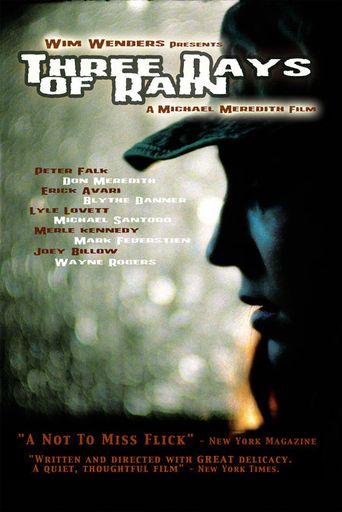  Three Days of Rain Poster