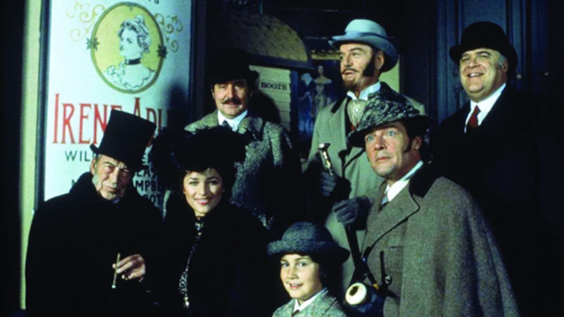 Sherlock Holmes in New York Backdrop
