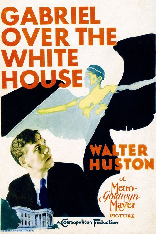 Gabriel Over the White House Poster