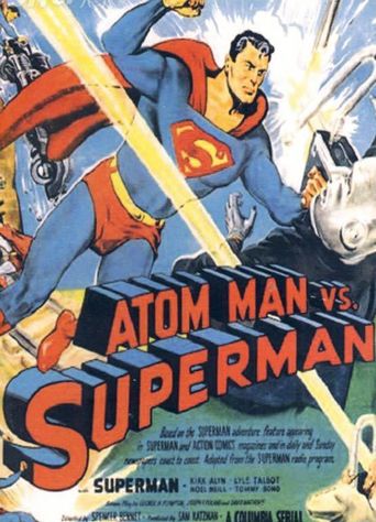  Atom Man vs Superman Poster