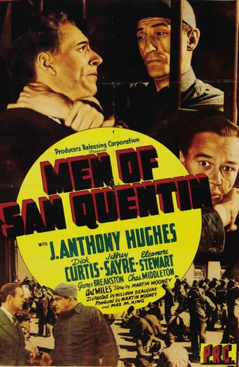  Men of San Quentin Poster