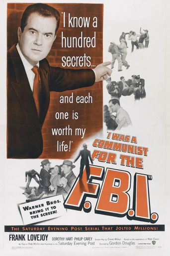  I Was a Communist for the F.B.I. Poster