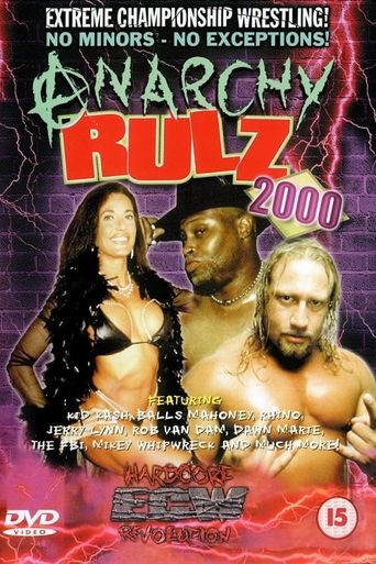  ECW Anarchy Rulz 2000 Poster
