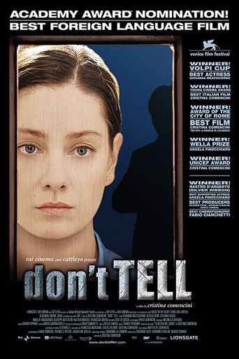  Don't Tell Poster
