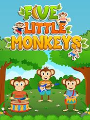  Five Little Monkeys Jumping on the Bed and Many More Popular Nursery Rhymes Collection Poster
