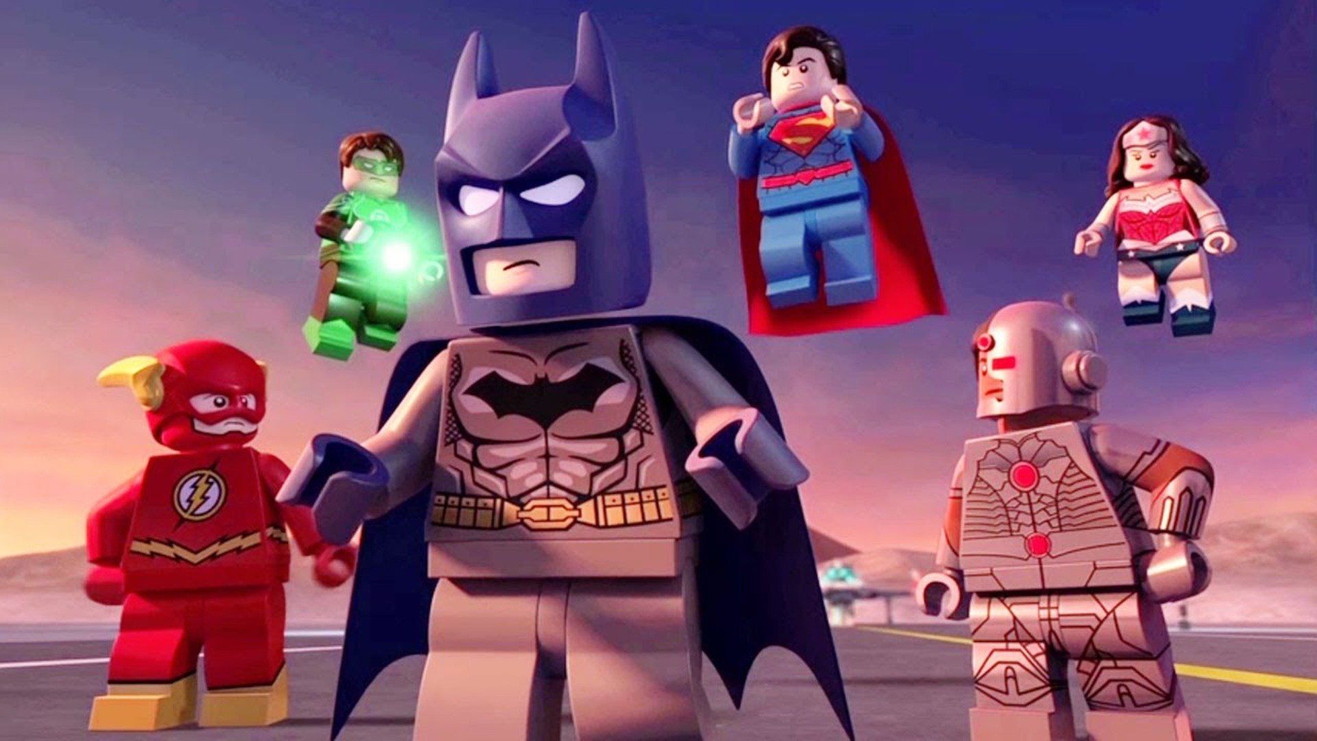 Lego DC Super Heroes: Justice League - Attack of the Legion of Doom! Backdrop