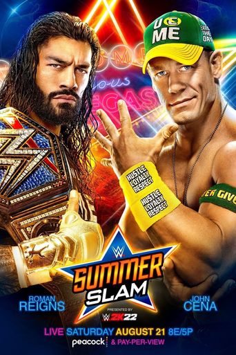  WWE SummerSlam 2021 Poster