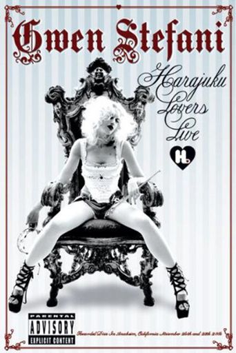  Gwen Stefani: Harajuku Lovers Live Poster