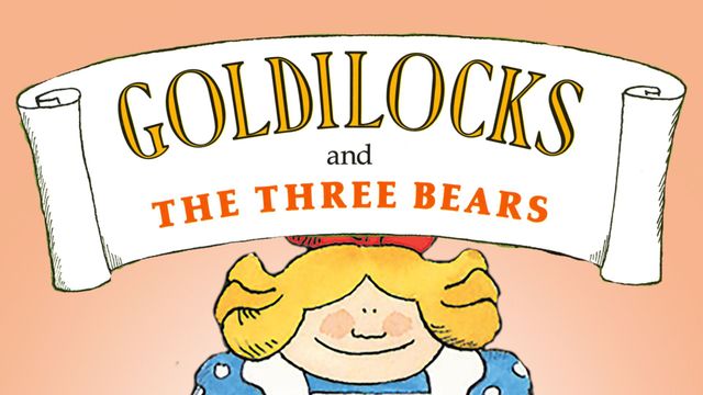 Goldilocks and the Three Bears Backdrop