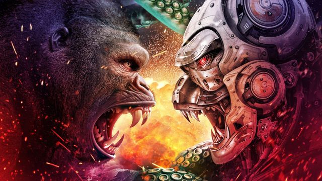 Ape X Mecha Ape: New World Order Backdrop