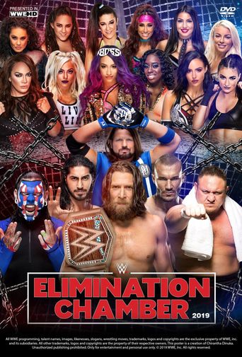  WWE Elimination Chamber 2019 Poster