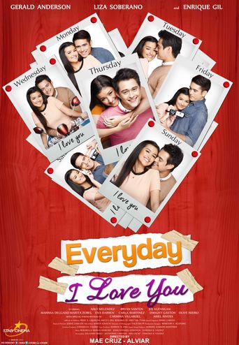  Everyday I Love You Poster