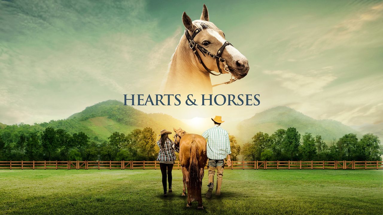Hearts & Horses Backdrop