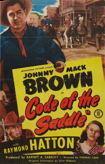  Code of the Saddle Poster