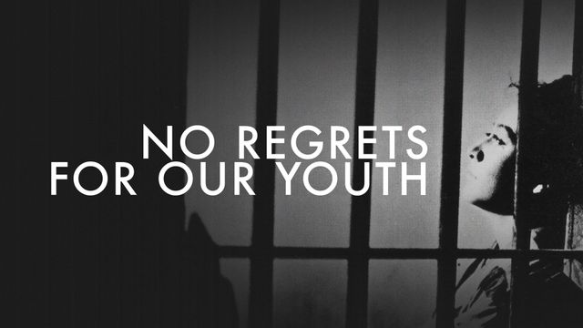 No Regrets for Our Youth Backdrop