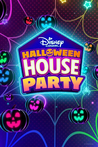  Disney Channel Halloween House Party Poster