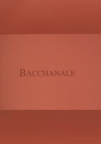  Bacchanale Poster