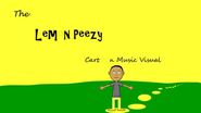  The Lemon Peezy Cartoon Music Visual Poster