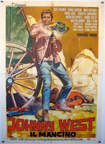  Left Handed Johnny West Poster