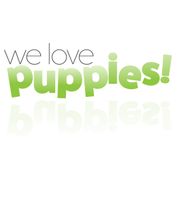  We Love Puppies Poster