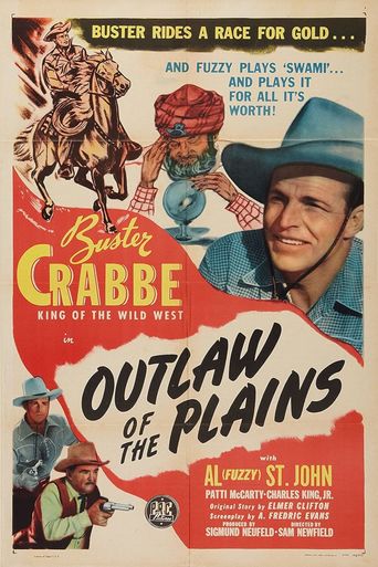 Outlaws of the Plains Poster