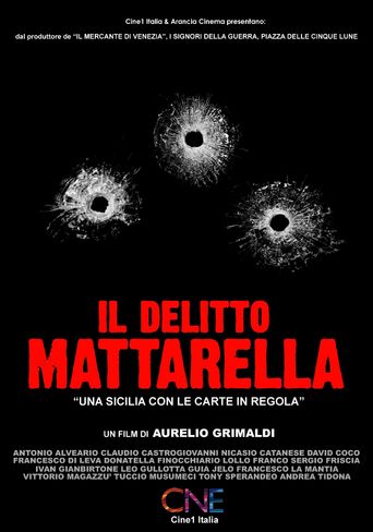  Il delitto Mattarella Poster