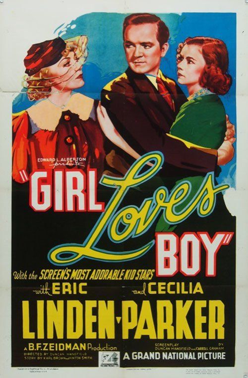 Girl Loves Boy Poster