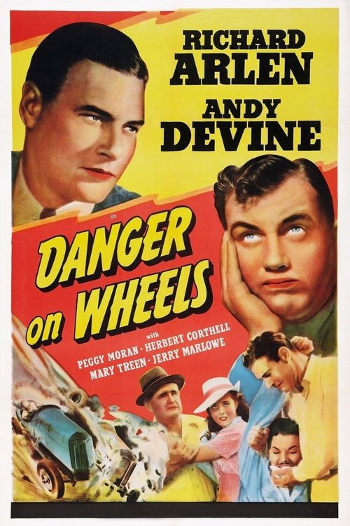 Danger On Wheels Poster
